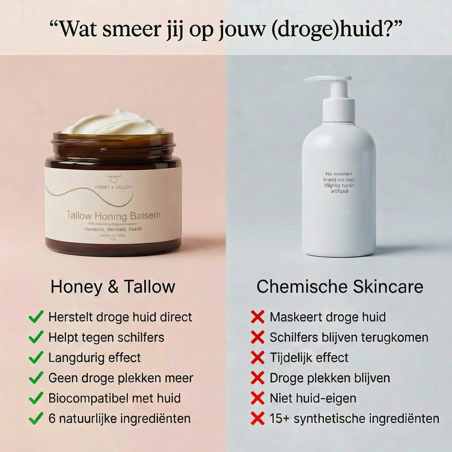 Honey & Tallow - Crème (Acne)
